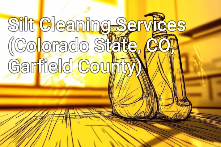 Silt Cleaning Services (Colorado State, CO, Garfield County)