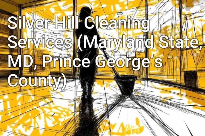 Silver Hill Cleaning Services (Maryland State, MD, Prince George’s County)
