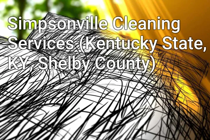 Simpsonville Cleaning Services (Kentucky State, KY, Shelby County)