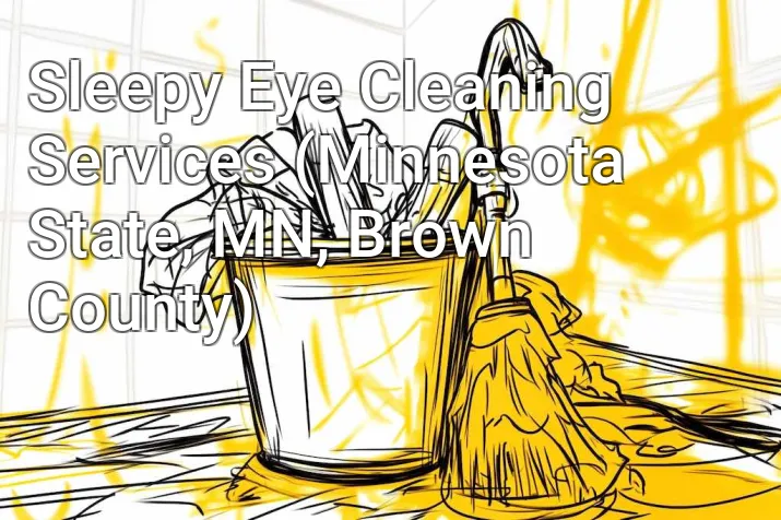 Sleepy Eye Cleaning Services (Minnesota State, MN, Brown County)