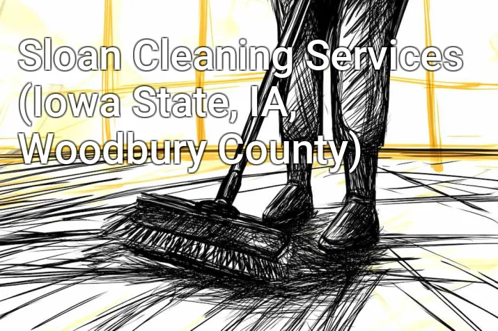 Sloan Cleaning Services (Iowa State, IA, Woodbury County)