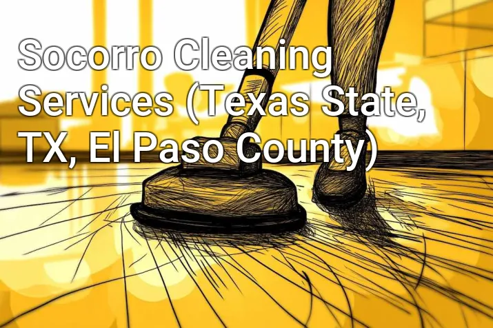 Socorro Cleaning Services (Texas State, TX, El Paso County)
