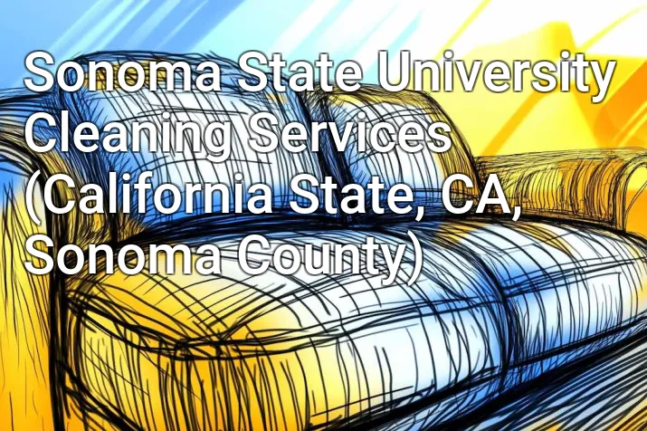 Sonoma State University Cleaning Services (California State, CA, Sonoma County)