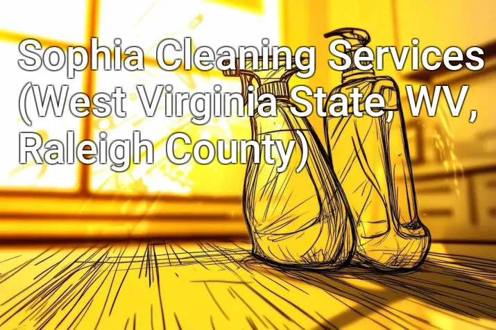 Sophia Cleaning Services (West Virginia State, WV, Raleigh County)