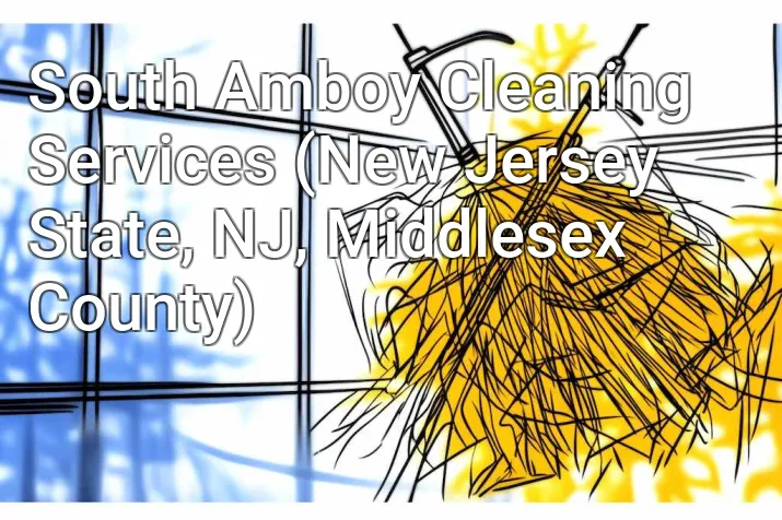 South Amboy Cleaning Services (New Jersey State, NJ, Middlesex County)