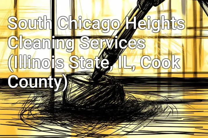 South Chicago Heights Cleaning Services (Illinois State, IL, Cook County)