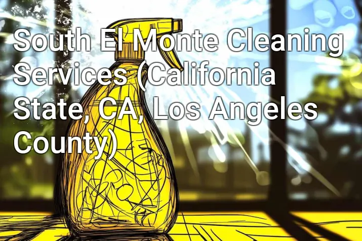 South El Monte Cleaning Services (California State, CA, Los Angeles County)