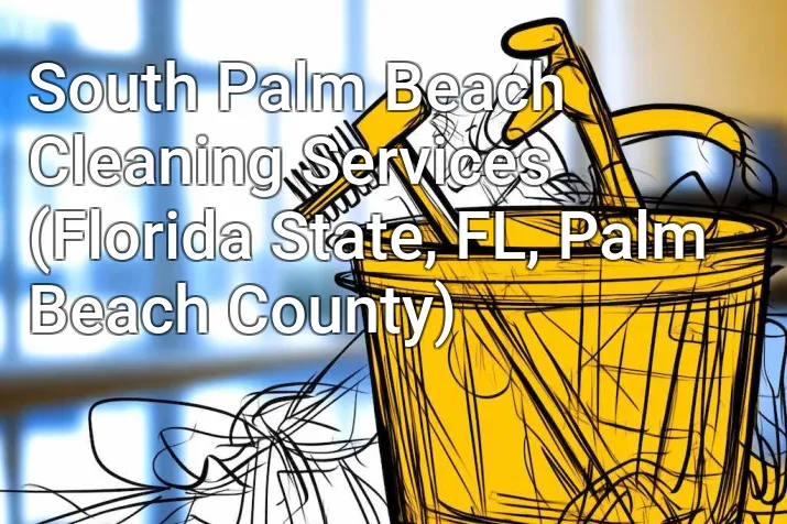 South Palm Beach Cleaning Services (Florida State, FL, Palm Beach County)