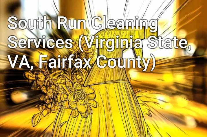 South Run Cleaning Services (Virginia State, VA, Fairfax County)