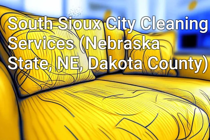 South Sioux City Cleaning Services (Nebraska State, NE, Dakota County)