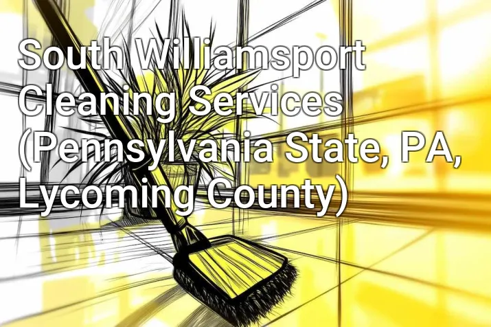 South Williamsport Cleaning Services (Pennsylvania State, PA, Lycoming County)
