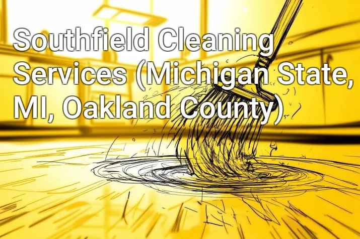 Southfield Cleaning Services (Michigan State, MI, Oakland County)