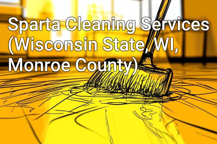 Sparta Cleaning Services (Wisconsin State, WI, Monroe County)