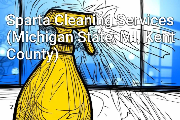 Sparta Cleaning Services (Michigan State, MI, Kent County)
