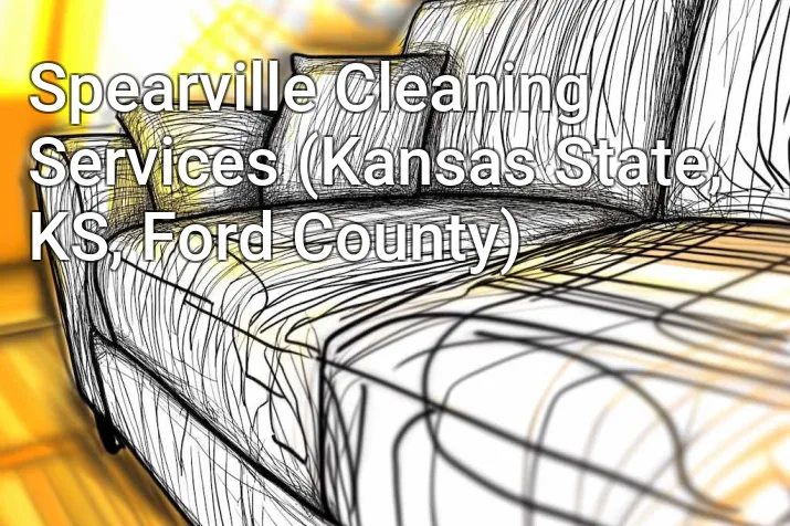 Spearville Cleaning Services (Kansas State, KS, Ford County)