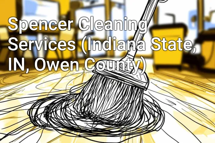 Spencer Cleaning Services (Indiana State, IN, Owen County)