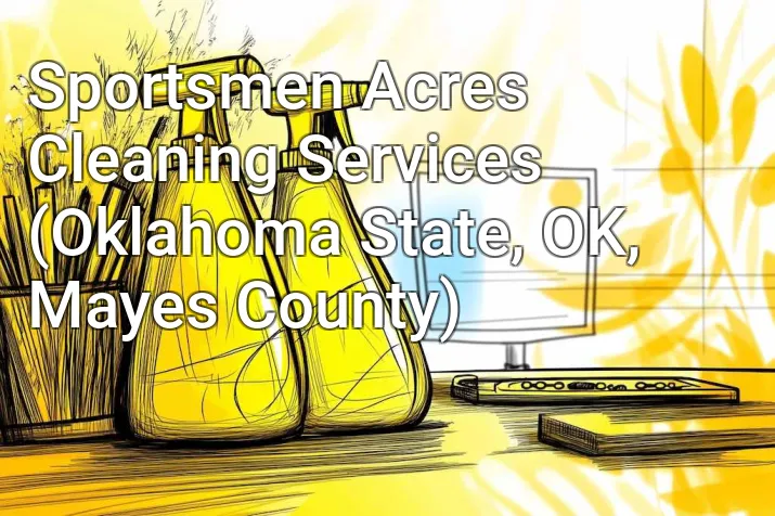 Sportsmen Acres Cleaning Services (Oklahoma State, OK, Mayes County)