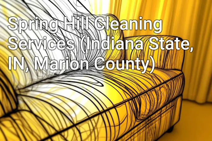 Spring Hill Cleaning Services (Indiana State, IN, Marion County)