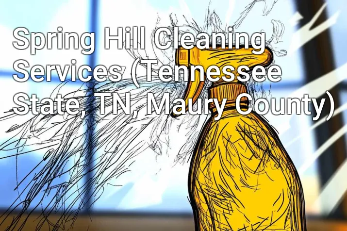 Spring Hill Cleaning Services (Tennessee State, TN, Maury County)