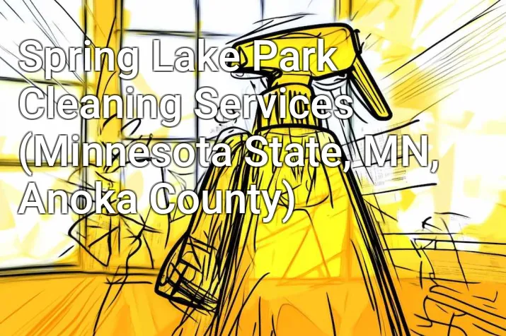 Spring Lake Park Cleaning Services (Minnesota State, MN, Anoka County)
