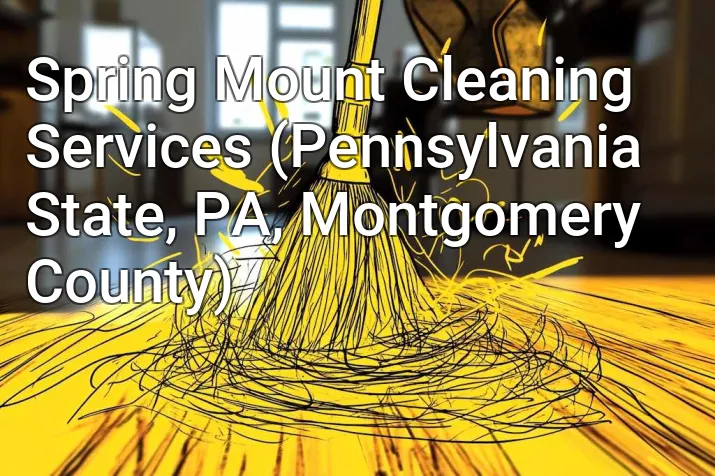 Spring Mount Cleaning Services (Pennsylvania State, PA, Montgomery County)