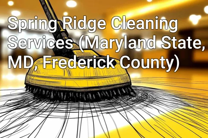 Spring Ridge Cleaning Services (Maryland State, MD, Frederick County)