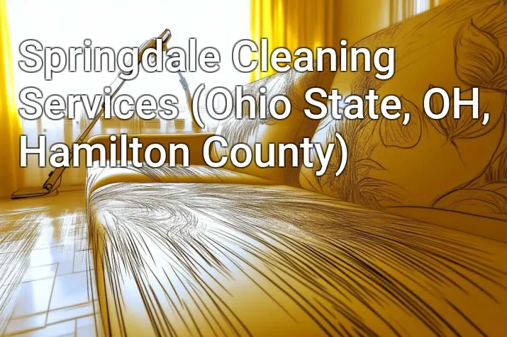 Springdale Cleaning Services (Ohio State, OH, Hamilton County)