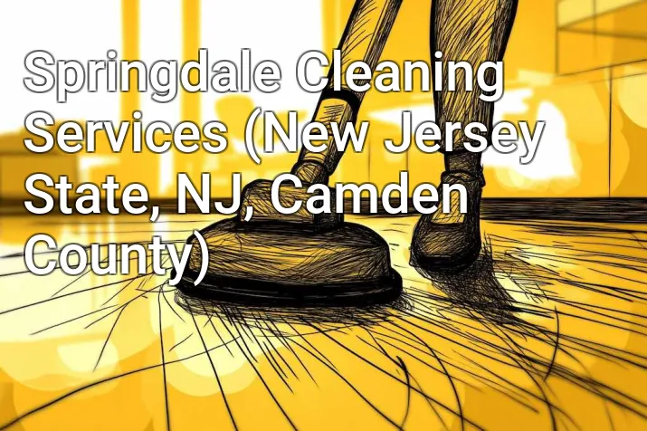 Springdale Cleaning Services (New Jersey State, NJ, Camden County)