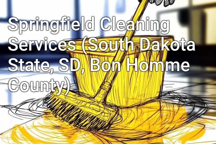 Springfield Cleaning Services (South Dakota State, SD, Bon Homme County)
