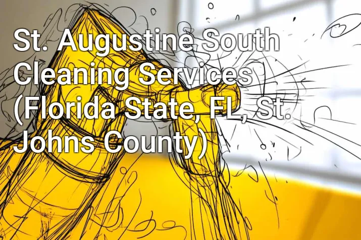 St. Augustine South Cleaning Services (Florida State, FL, St. Johns County)