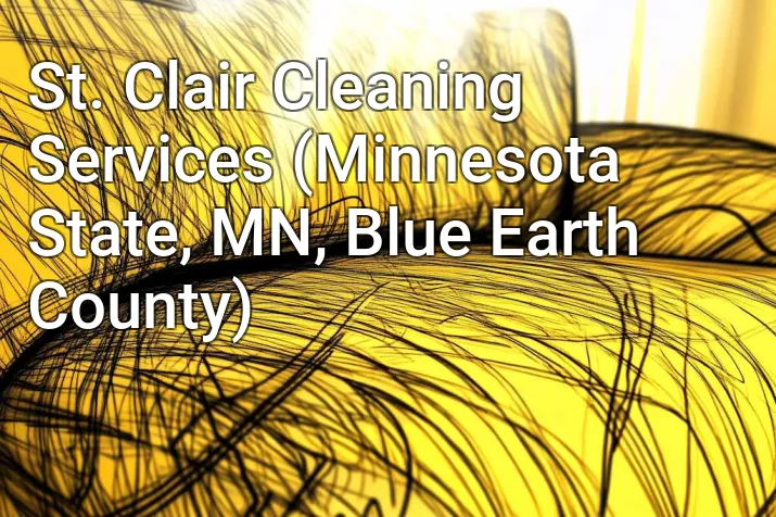 St. Clair Cleaning Services (Minnesota State, MN, Blue Earth County)