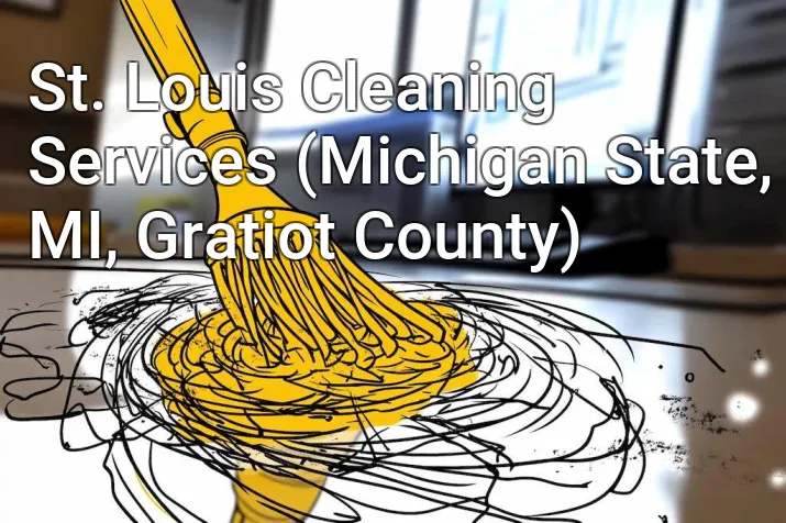 St. Louis Cleaning Services (Michigan State, MI, Gratiot County)