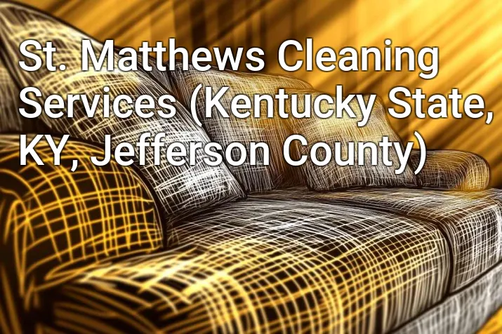 St. Matthews Cleaning Services (Kentucky State, KY, Jefferson County)