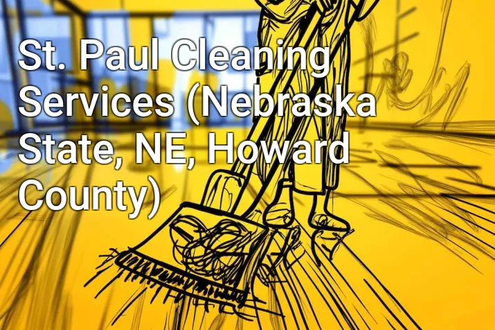 St. Paul Cleaning Services (Nebraska State, NE, Howard County)