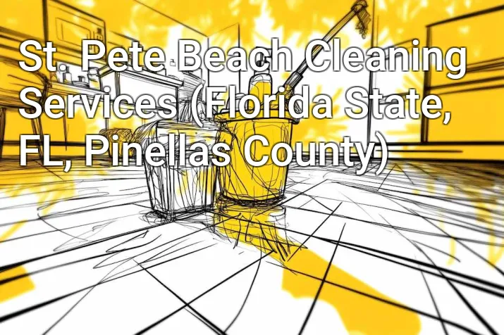 St. Pete Beach Cleaning Services (Florida State, FL, Pinellas County)