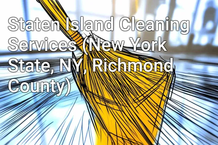 Staten Island Cleaning Services (New York State, NY, Richmond County)