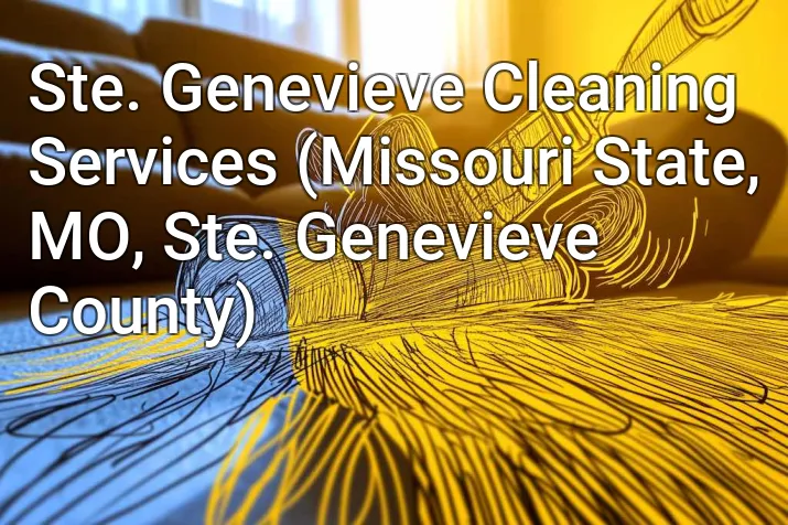 Ste. Genevieve Cleaning Services (Missouri State, MO, Ste. Genevieve County)