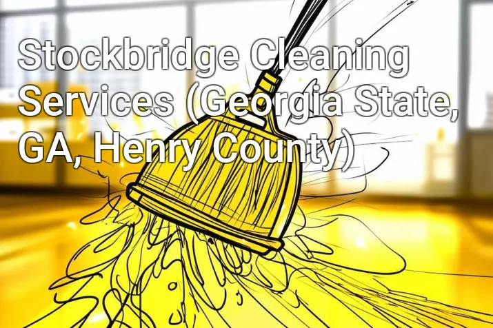 Stockbridge Cleaning Services (Georgia State, GA, Henry County)