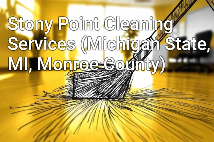 Stony Point Cleaning Services (Michigan State, MI, Monroe County)