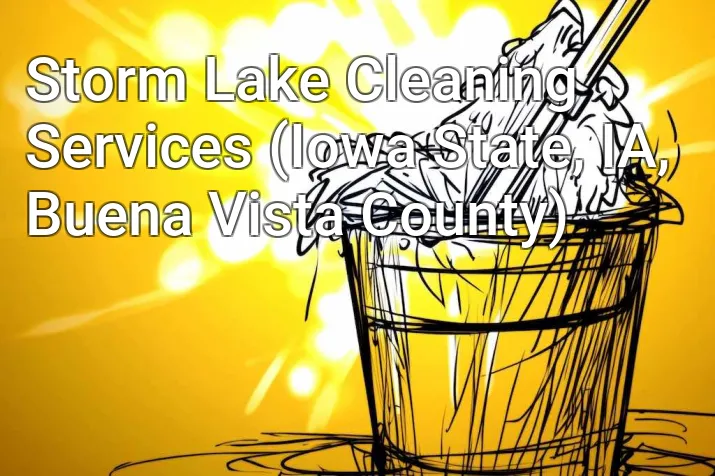 Storm Lake Cleaning Services (Iowa State, IA, Buena Vista County)