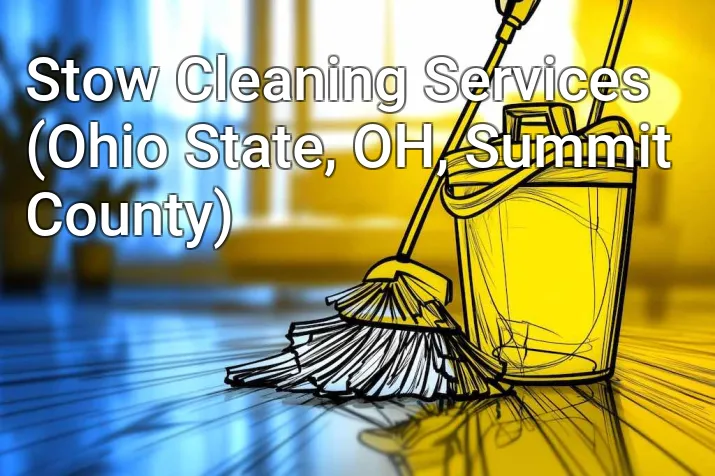 Stow Cleaning Services (Ohio State, OH, Summit County)
