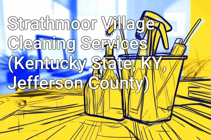 Strathmoor Village Cleaning Services (Kentucky State, KY, Jefferson County)