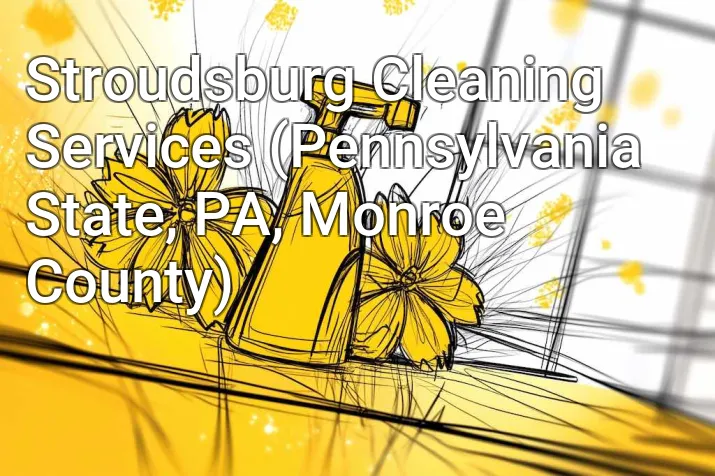 Stroudsburg Cleaning Services (Pennsylvania State, PA, Monroe County)