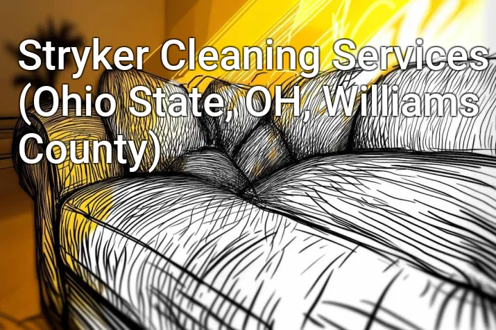 Stryker Cleaning Services (Ohio State, OH, Williams County)