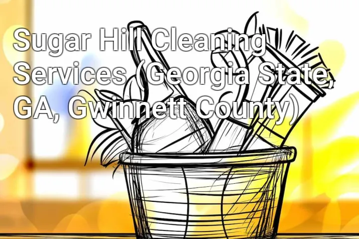 Sugar Hill Cleaning Services (Georgia State, GA, Gwinnett County)