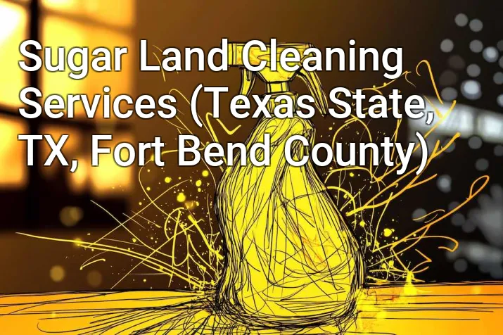 Sugar Land Cleaning Services (Texas State, TX, Fort Bend County)