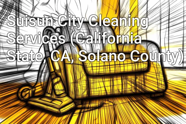 Suisun City Cleaning Services (California State, CA, Solano County)
