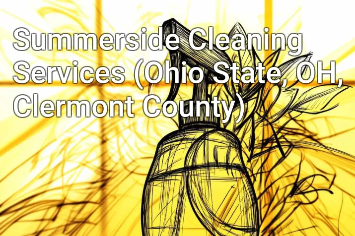 Summerside Cleaning Services (Ohio State, OH, Clermont County)