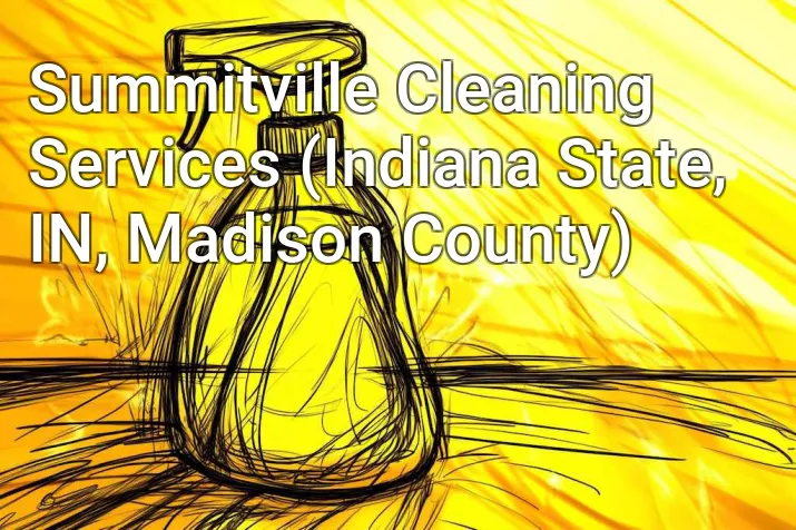 Summitville Cleaning Services (Indiana State, IN, Madison County)