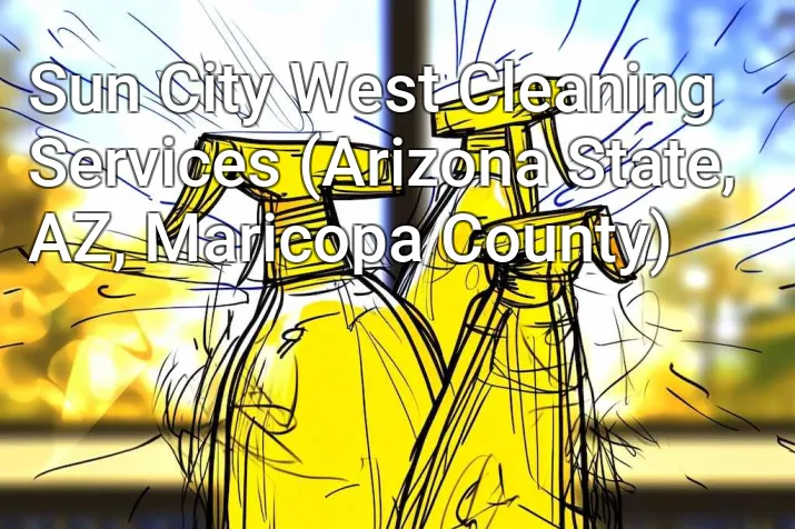 Sun City West Cleaning Services (Arizona State, AZ, Maricopa County)